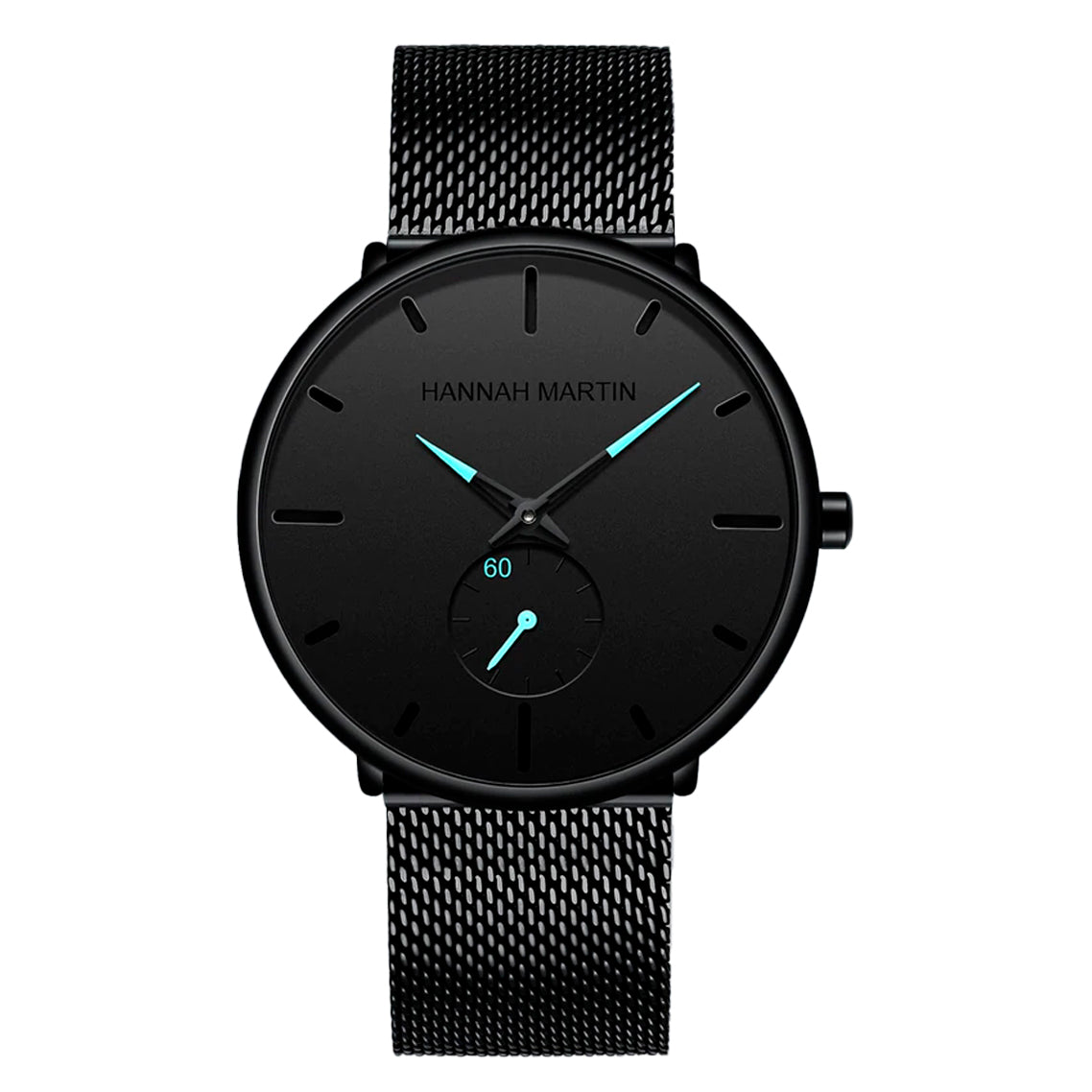 RELOJ HANNAH MARTIN MATE NEGRO CRIMINAL | SKU: HAN-27 , HAN-28