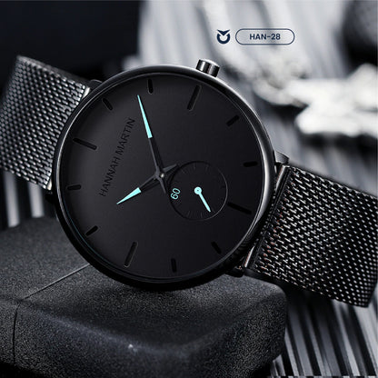 RELOJ HANNAH MARTIN MATE NEGRO CRIMINAL | SKU: HAN-27 , HAN-28
